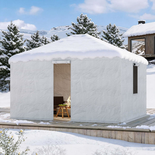 Bâche d'hiver 10'x12' pour gazebo à toit rigide