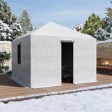 Bâche d'hiver 10'x10' pour pavillon de jardin à toit rigide