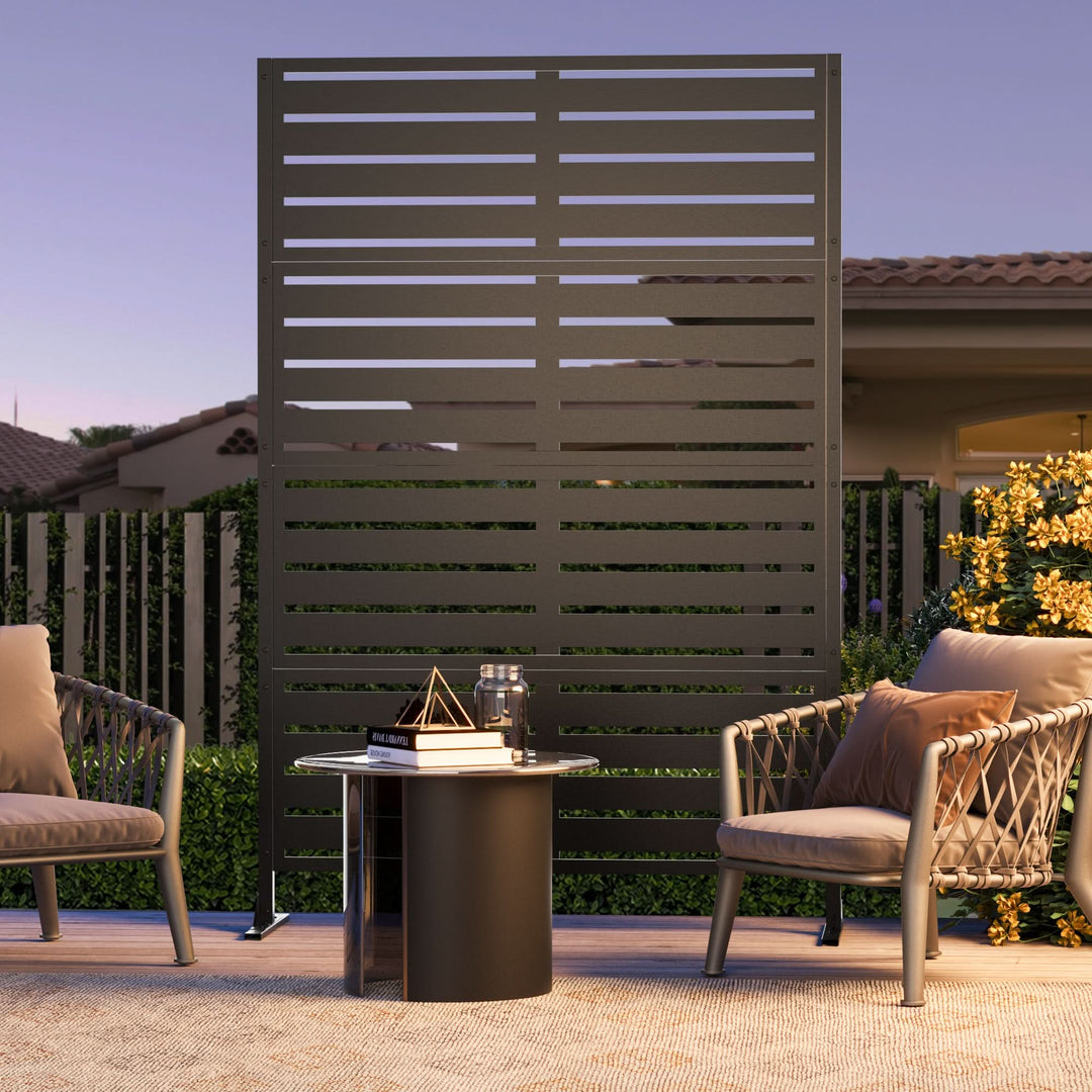 6'x4' Metal Privacy Screens for Fence