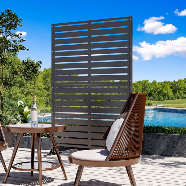 6'x4' Metal Privacy Screens for Fence
