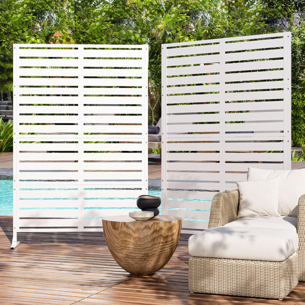 6'x4' Metal Privacy Screens for Fence